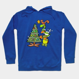 critter christmas Hoodie